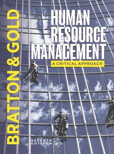 Human resource management : a critical approach
