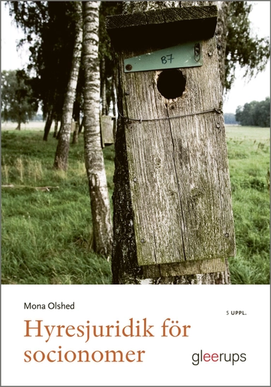 Hyresjuridik för socionomer; Mona Olshed; 2025