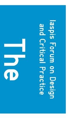 Iaspis Forum on Critical Practice The Reader