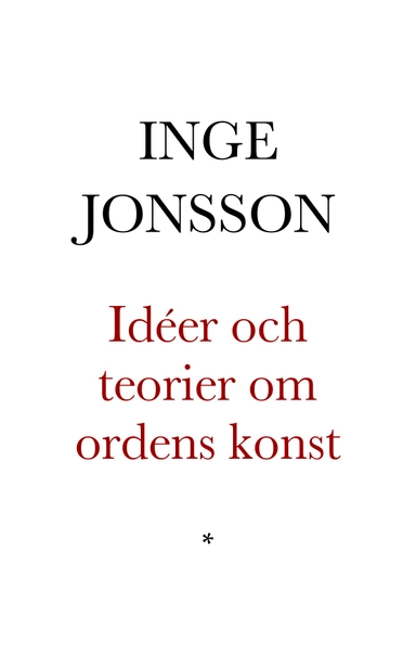 Idéer och teorier om ordens konst