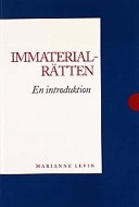 Immaterialrätten : En introduktion