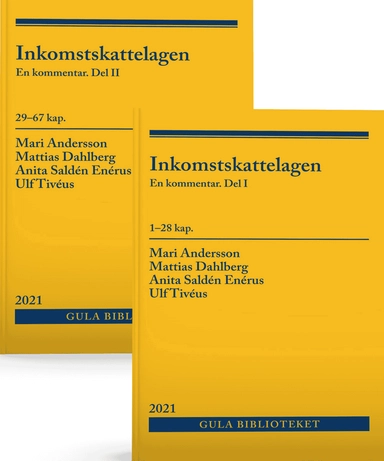 Inkomstskattelagen : en kommentar (Vol. 1-2)