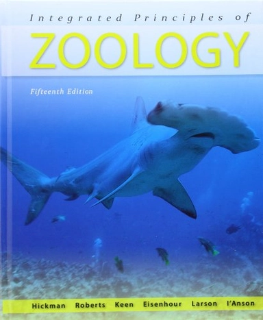 Integrated principles of zoology