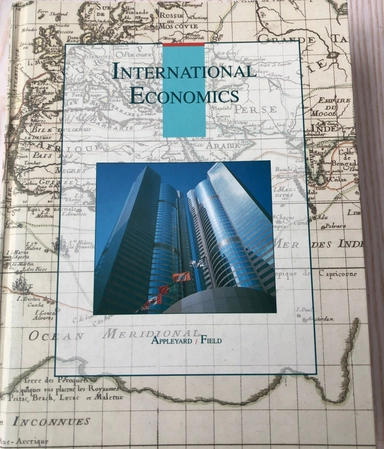 International economics; Dennis R. Appleyard; 1992