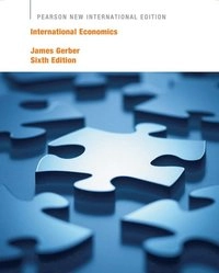 International Economics: Pearson New International Edition