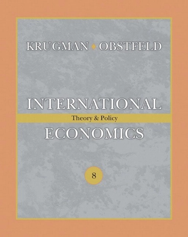International economics : theory & policy