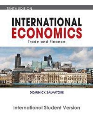 International Economics: Trade and Finance 