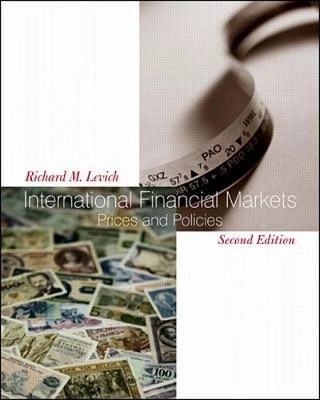 International financial markets : prices and policies; Richard M. Levich; 2001