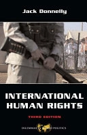 International human rights; Jack Donnelly; 2007