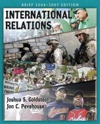 International Relations, Brief 2006-20; Joshua S Goldstein; 2006