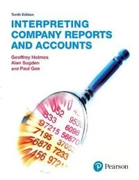Interpreting Company Reports; Geoffrey Holmes, Alan Sugden, Paul Gee; 2008