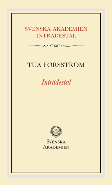 Inträdestal av Tua Forsström