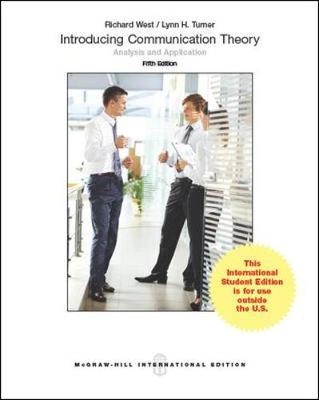 Introducing communication theory : analysis and application; Richard L. West; 2014