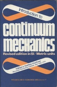 Introduction to continuum mechanics; Wei Michael Lai; 1978