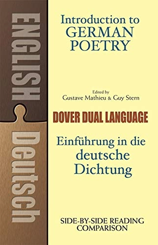 Introduction to german poetry - a dual-language book; Gustave Mathieu; 1991
