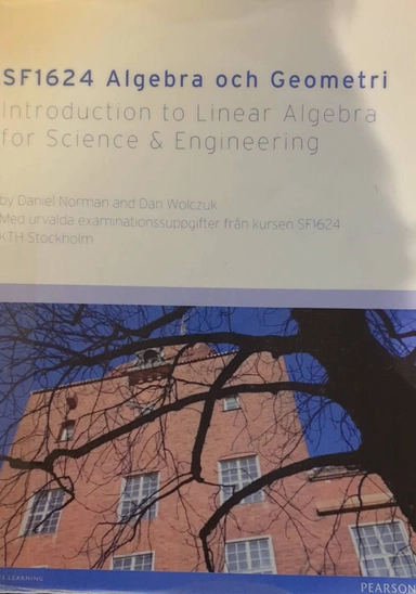 Introduction to Linear Algebra for Sience & Engineering