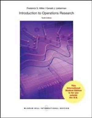 Introduction to operations research; Frederick S. Hillier; 2015