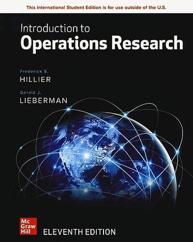 Introduction to operations research; Frederick S. Hillier; 2021