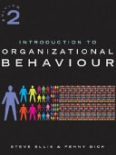 Introduction to organizational behaviour; Steve Ellis; 2003