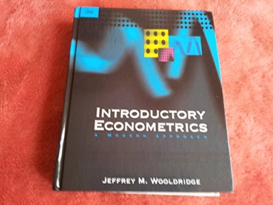 Introductory econometrics : a modern approach
