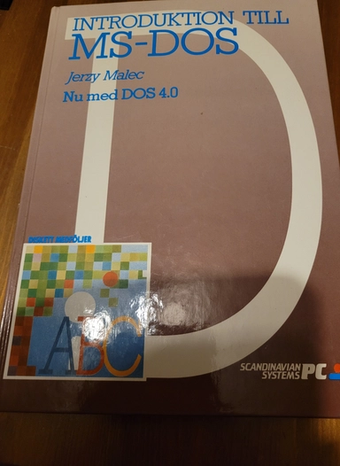 Introduktion till MS-DOS; Jerzy Malec; 1991