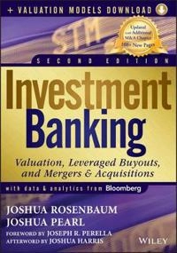 Investment Banking; Rosenbaum Joshua, Pearl Joshua, Perella Joseph R., Harris Joshua; 2013