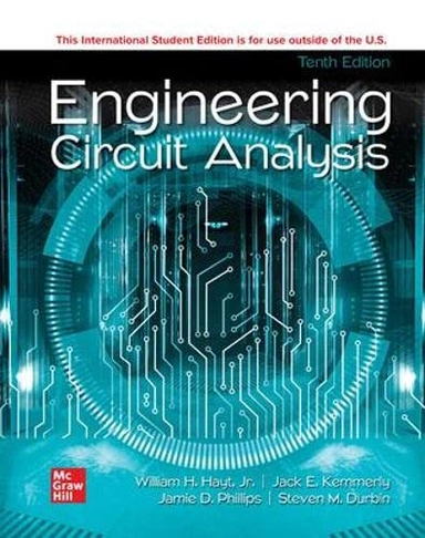 ISE Engineering Circuit Analysis; William Hart Hayt; 2023