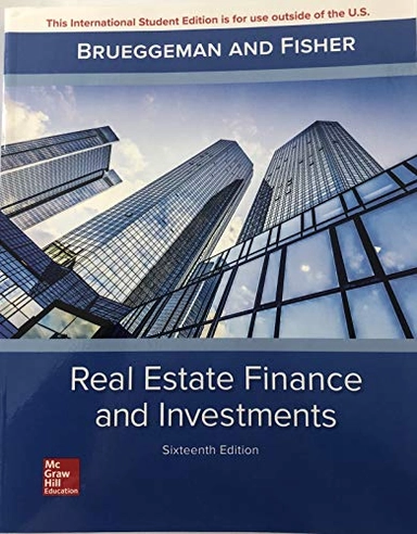 ISE Real Estate Finance & Investments; William Brueggeman; 2018