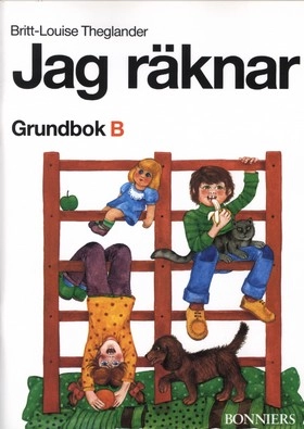 Jag räknar B Grundbok; Britt-Louise Theglander; 1987