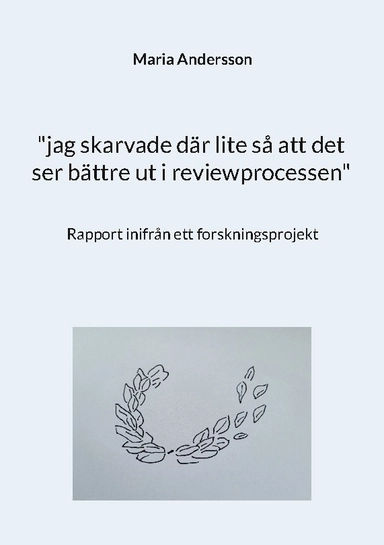 jag skarvade där lite så att det ser bättre ut i reviewprocessen : Rappor