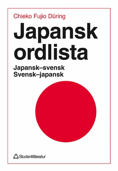Japansk ordlista; Chieko Fujio Düring; 1993