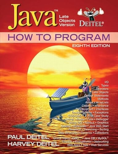 Java : how to program : late objects version