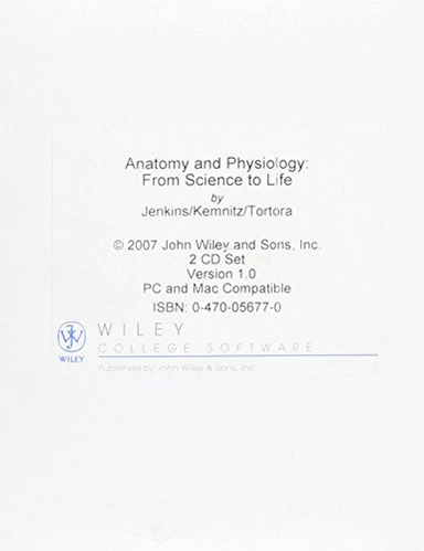 Jenkins Student DVD Content- Multiple Volume CD Package; Gail W.Jenkins, Christopher P. Kemnitz, Gerard J Tortora; 2006