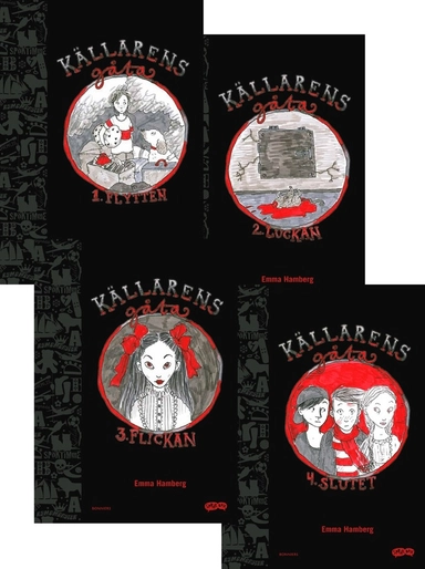 Källarens gåta - paket (4 titlar); Emma Hamberg; 2011