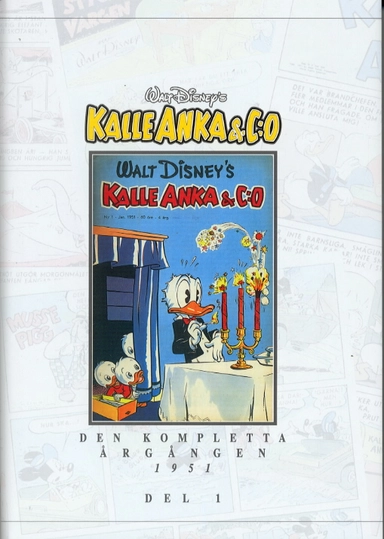 Kalle Anka & Co Den kompletta årgången 1951 del 1; Kalle Anka; 2001