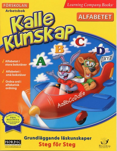 Kalle Kunskap Förskolan : Alfabetet; The Learning Company; 2006