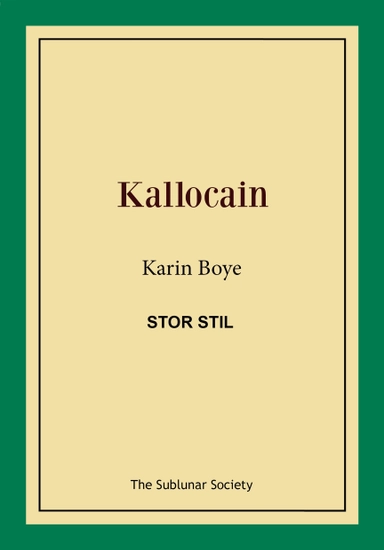 Kallocain (stor stil)