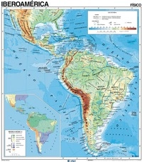 Karta över Latinamerika; angiven ej; 2001