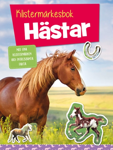 Klistermärkesbok : Hästar; Weronica Andersson; 2018