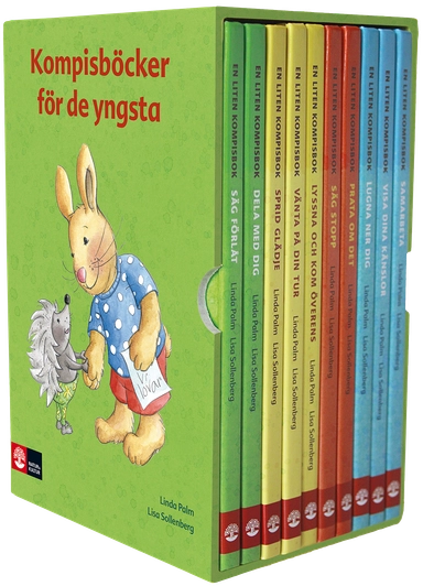 Kompisböcker för de yngsta, 10 titlar; Linda Palm; 2016