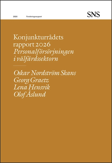 Konjunkturrådets rapport 2026 : Personalförsörjningen i välfärdssektorn