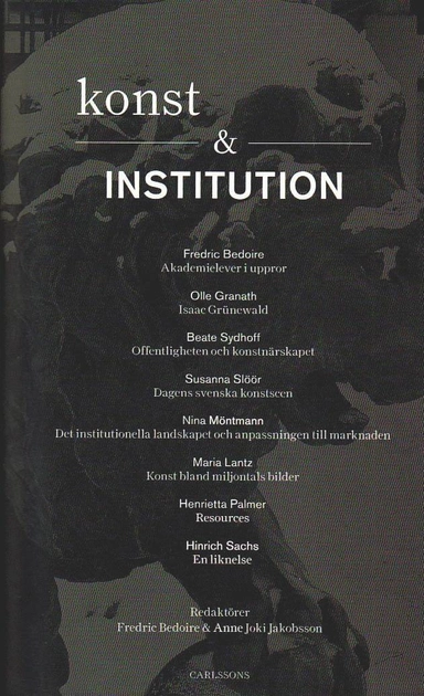 Konst & institution