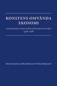 Konstens omvända ekonomi. Tillgångar inom utbildningar och fält 1938-2008