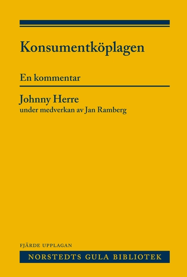 Konsumentköplagen : En kommentar
