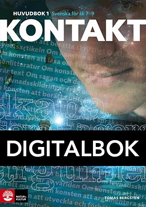 Kontakt Huvudbok 1 Digital; Tomas Bergsten, Marie Wejrum; 2014