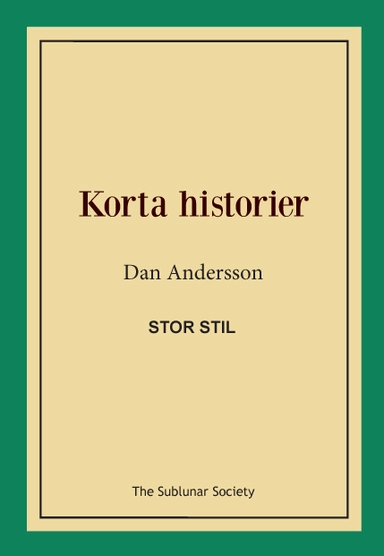 Korta historier (stor stil)