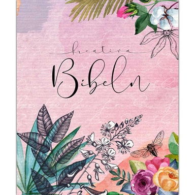 Kreativ Bibel i rosa hårdpärm; 2020
