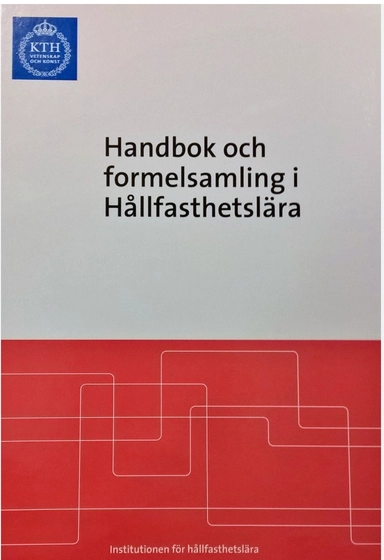 KTH:s Formelsamling i hållfasthetslära