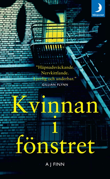 Kvinnan i fönstret; A. J. Finn; 2018