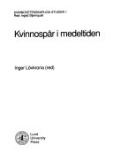 Kvinnospår i medeltiden